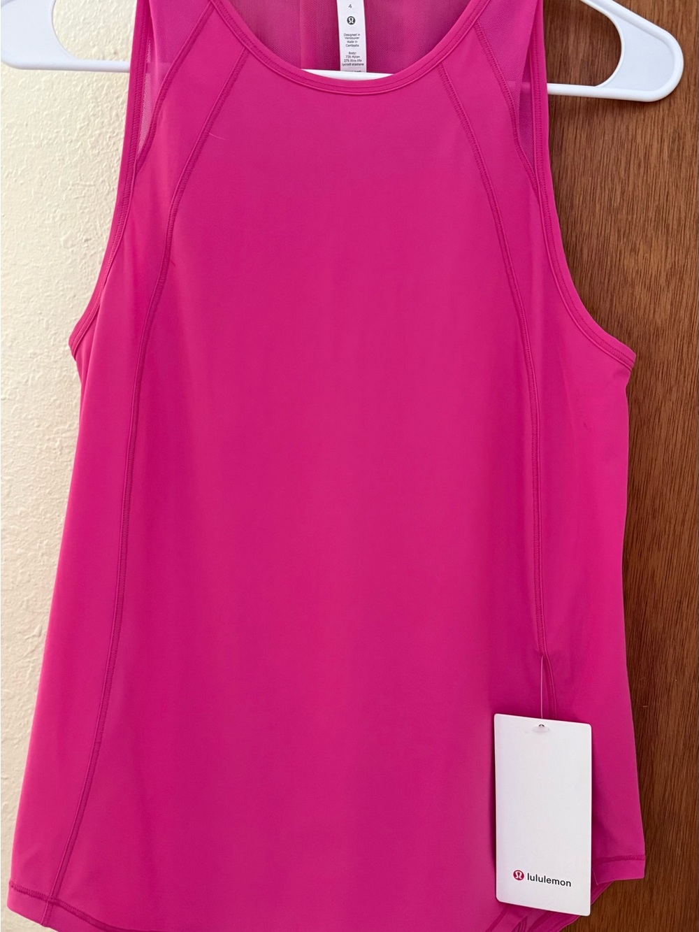 Lululemon Sculpt Tank Size 4